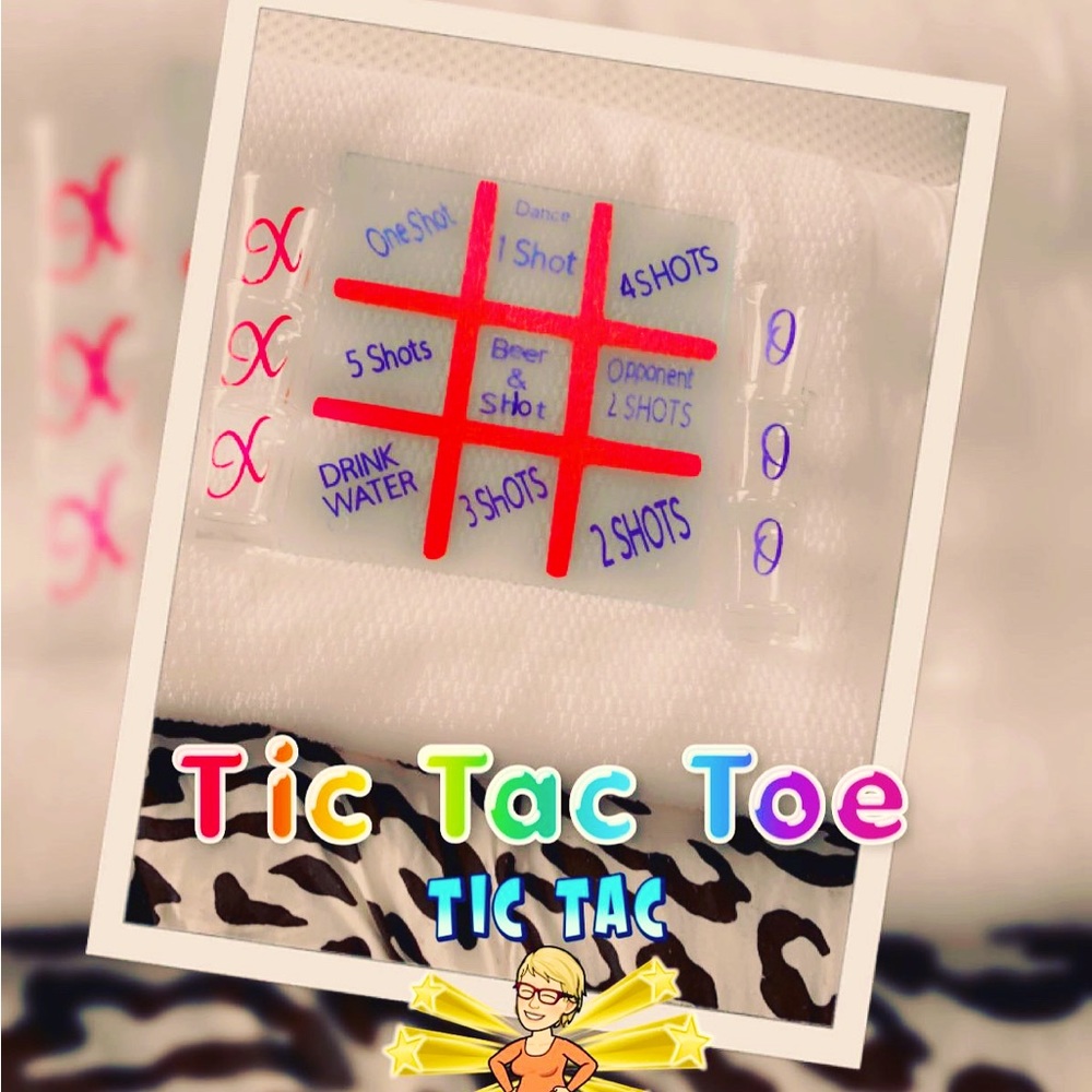 Fun Tic-tac-toe Drunk Game